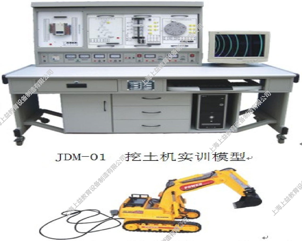 SYPLC-03B 網(wǎng)絡(luò)型PLC可編程控制及單片機(jī)實(shí)驗(yàn)開發(fā)系統(tǒng)綜合實(shí)驗(yàn)裝置（立式、掛箱積木式）